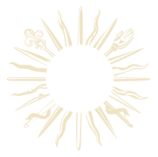 logo blanc amis du domaine de Marly